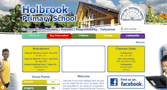 Desktop Screenshot of holbrookschool.co.uk